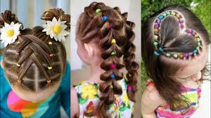 Stylish Little Girls Hair Style Bacho K Balon K Designs Youtube