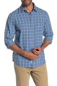 Grayers Benton Plaid Poplin Modern Fit Shirt Nordstrom Rack