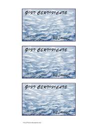 Instantly download free certificate templates, samples & examples in microsoft word (doc) format. Fishing Gift Certificate Template