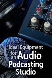 Ideal Equipment For An Audio Podcasting Studio Podcast Studio Podcasts Podcast Tips