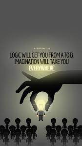 Tap And Get The Free App Art Creative Quotes Einstein Imagination Logic People Physics Hd Iphone 5 Wallpa Creativity Quotes Einstein Wallpaper Iphone Quotes