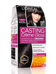 Check out l'oreal paris casting creme gloss hair color, ebony black 200, 87.5g+72ml reviews, ratings, specifications and more at amazon.in. Pin On Beauty And Cosmetics