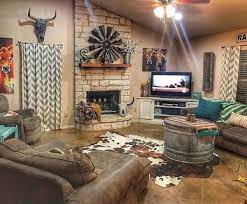 Our selection of western home décor includes a variety of unique items. Rustic Western Themed Living Room Novocom Top
