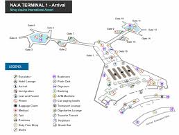 manila airport maps