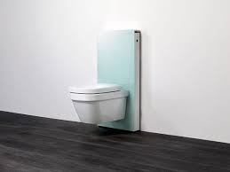 ensemble monolith vert d eau pour un design contemporain geberit wc suspendu suspendu cuvette suspendue