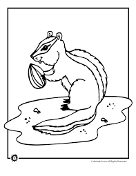 If you think chipmunks are super cute, why not color them. Chipmunk Coloring Pages To Print Coloring Home