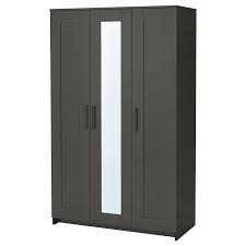 Brimnes Wardrobe With 3 Doors Gray 461 8x743 4 117x190 Cm Ikea Brimnes Wardrobe Ikea Brimnes Wardrobe Ikea Wardrobe