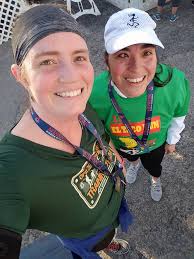 Morning and afternoon run photos shared