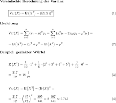 Seit 1950 wird die „fia formula one world. Eigenschaften Von Zufallsvariablen Die Varianz Und Die Standardabweichung