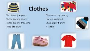 Eslaloud Clothes Poem 1 Poems Simple Poems Fun Facts
