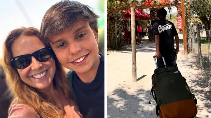 Com lágrimas nos olhos…”: Ao lado do filho, Tânia Ribas de Oliveira faz “ confissão”