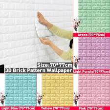 Beddinginn.com has a large of classy and stylish selections 3d wall stickers you can choose.new arrival keep update on 3d wall stickers and you can purchase the latest trending fashion items frombeddinginn.please purchase products with pleasure. 6 10pcs 3d Brick Wall Stickers Pe Foam Self Adhesive Wallpaper Removable And Waterproof Art Wall Tiles For Bedroom Living Room Background Tv Decor Buy From 36 On Joom E Commerce Platform