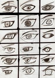 How To Draw Anime Eyes Dibujar Ojos De Anime Ojos De Naruto Dibujos De Ojos