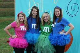 M Amp M Costumes Sorority T Shirts Pinterest Halloween Costumes For Teens M M Costume Fancy Short Dresses