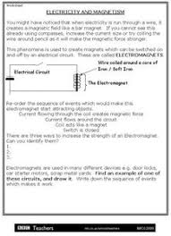 The 3rd graders feel a drastic shift from simple math concepts to difficult ones. Electricity And Magnetism Lesson Plans Worksheets Lesson Planet