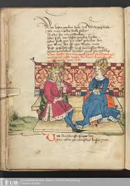 10 3v Ms Germ Qu 12 Die Sieben Weisen Meister Page Mittelalterliche Handschriften Digitale Sammlungen Fran Mittelalter Alte Schrift Handschrift