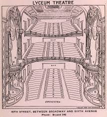 Have A Seat Seating Charts For Classic Theatres In New York