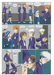 Post 4368461: Bumwolf comic Fruits_Basket Hatsuharu_Sohma Kyo_Sohma  Makoto_Takei Momiji_Sohma Tohru_Honda Yuki_Sohma