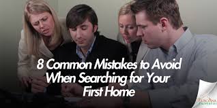 8 Errors First-Time Buyers Often Make