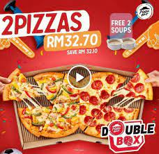 Now, you can order the best toppings of pizza with an unbelievable. 1 Sep 2020 Onward Pizza Hut Double Box Promo Everydayonsales Com