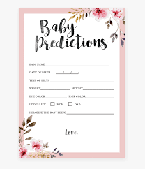 Our new baby shower game cards will have the whole room playing and smiling. Clip Art Baby Predictions Cards Free Printable Mimosa Sign Free Transparent Clipart Clipartkey