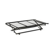 A daybed trundle can also pop up, so it can become the same height as the main bed. Pop Up Trundle Bed With Rollers Black Coaster Fine Furnitu