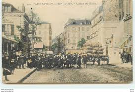 Paris Rue Cardinet Avenue De Clichy Carte Postale Vieux Paris Paris