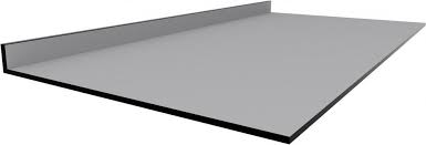 trespa toplabplus phenolic resin countertop with backsplash for lab bench 3 4 inch thick color black