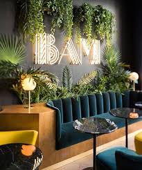 Michael Malapert Designs The Bam Karaoke Box In Paris With A Touch Of Art Deco In 2020 Restaurant Interior Design Cafe Interior Design Interior Deco