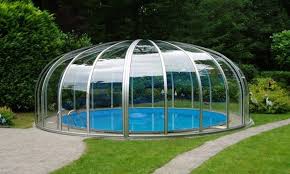 Warum Die Pooluberdachung So Vorteilhaft Ist Pooluberdachung Oberirdische Pools Kleine Gartenpools