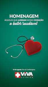 Hoje é um dia muito especial, pois é o dia do cardiologista! Silvio Romero Social Media Dia Do Cardiologista