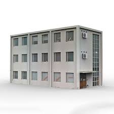 Office Building 6 Fully Customizable 3d Model Of A Building 3d 3dmodel 3ddesign Vr Ar Architecture Build Bui Building Office Building Building Design
