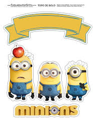 Minions Free Printable Cake Toppers Minion Cupcake Toppers Minions Cupcake Toppers Free