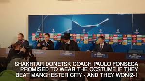 He has won nine trophies, all since. Paulo Fonseca Delivers On Promise To Wear Zorro Outfit After Win Daily Mail Online