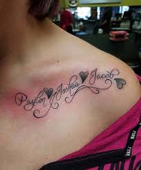 Schlusselbein Name Tattoo Mit Herz Schlusselbein Name Tattoo Mit Herz Tattoos For Daughters Tattoos For Kids Heart Tattoos With Names