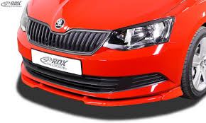 Skoda fabia 1.2tsi revochip tuning+bmc air filter. Frontspoiler Vario X Fur Skoda Fabia 3 5j Nj 2014 2019