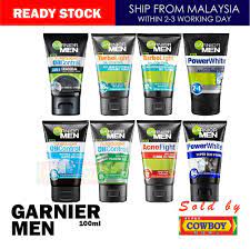 People interested in pencuci muka garnier also searched for. Garnier Men Facial Foam Cleanser 100ml Pencuci Muka Lelaki