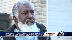 Springdale police officer shoots and kills man who had a knife