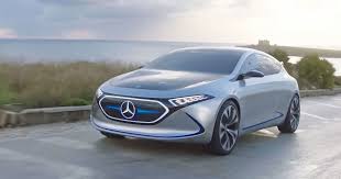 Mercedes Benz Flaunts Its All Electric Compact Eqa Concept Mercedes Concept Concept Cars Mercedes Benz