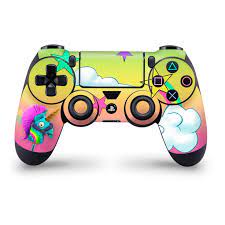 Rainbow Smash Ps4 Controller Skin Ps4 Controller Ps4 Controller Skin Playstation Controller