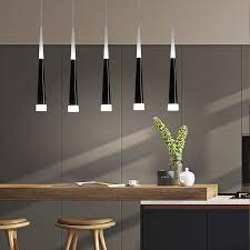 Lighten up your room with our various hanging lights available. Led Pendant Lamp Dimmable Hanging Lamps Kitchen Island Dining Room Shop Bar Counter Decoration Cylinder Pipe Kitchen Lights Huggl Me
