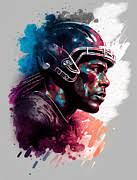 Darnell Mooney Acrylic Print by Dieu Vuong Kha