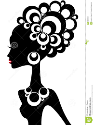 African Woman Art Black And White Woman Silhouette Stock Images Image 6588004 Silhouette Art Black Woman Silhouette Silhouette Clip Art