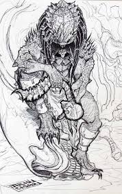 Conquista By Vandalocomics On Deviantart Predator Artwork Predator Art Alien Drawings