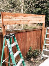 Whether you've had lots of experience in diy or almost none, you'll be able to build your own privacy fence. Diy Horizontal Privacy Fence How To Build A Horizontal Privacy Fence Extension Attached To An Existing Cedar F Cedar Fence Building A Fence Diy Privacy Fence