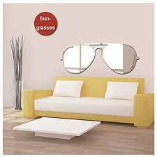 The lenses typically give the wearer's vision a brown or grey tint. Robot Check Mirror Wall Living Room Murals Mirror Wall Stickers