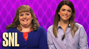 Cecily strong is an american actress and comedian. Every Girlfriend S Talk Show Ever Part 1 Of 2 Snl Youtube