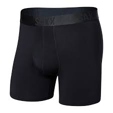 SAXX 22nd Century Silk Boxer Brief - Black – NYLA Fresh Thread