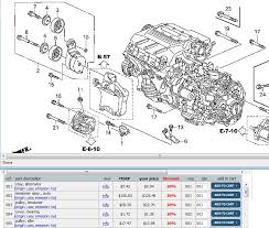 tensioner pulley acurazine acura enthusiast community