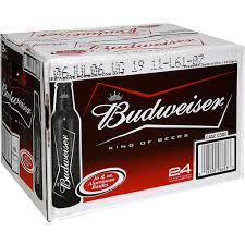 24 pack of 12 fl oz bottles of bud light beer · premium light lager brewed in the usa · american beer with a fresh, clean taste and a refreshing, crisp finish . Budweiser Beer 24 Pack 16 Fl Oz Bottles Lagers Superlo Foods